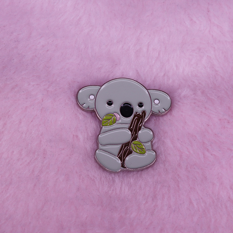 Embroidery Australia - Kawaii baby Koala brooch Australian native