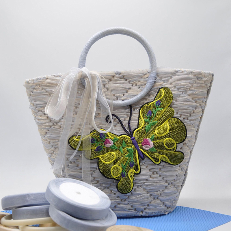 Embroidery Paper - Embroidery Bucket Bag Auxiliary Knitting Sewing