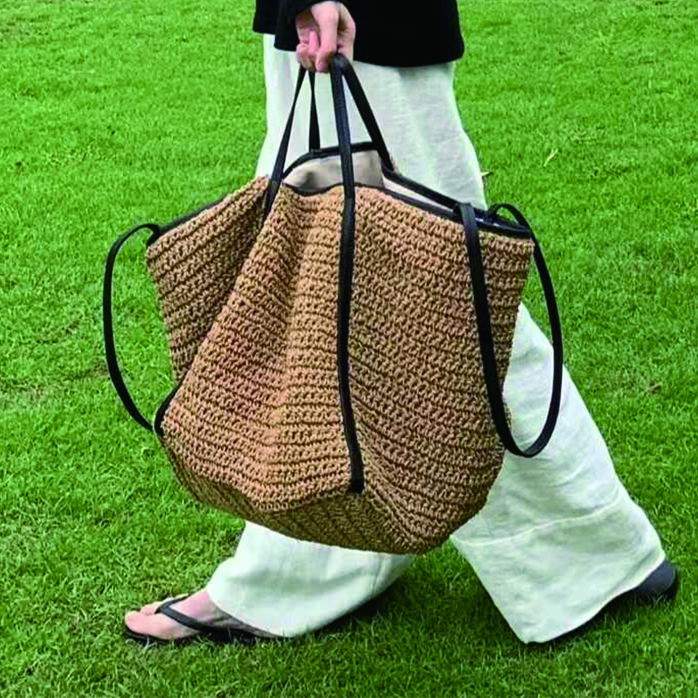 Embroidery Paper - NEW Woven Designer Bags for Women