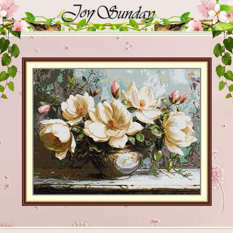 Embroidery Job - The Mysterious Magnolia Patterns Counted Cross
