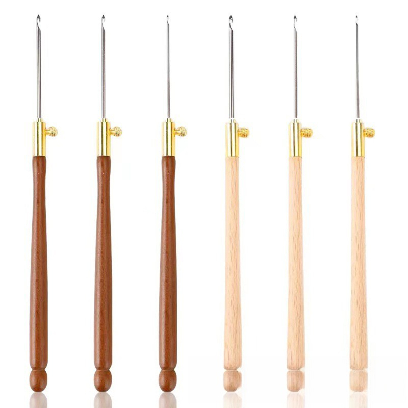 Embroidery Needles - 1set Embroidery Hook with 3 Needles