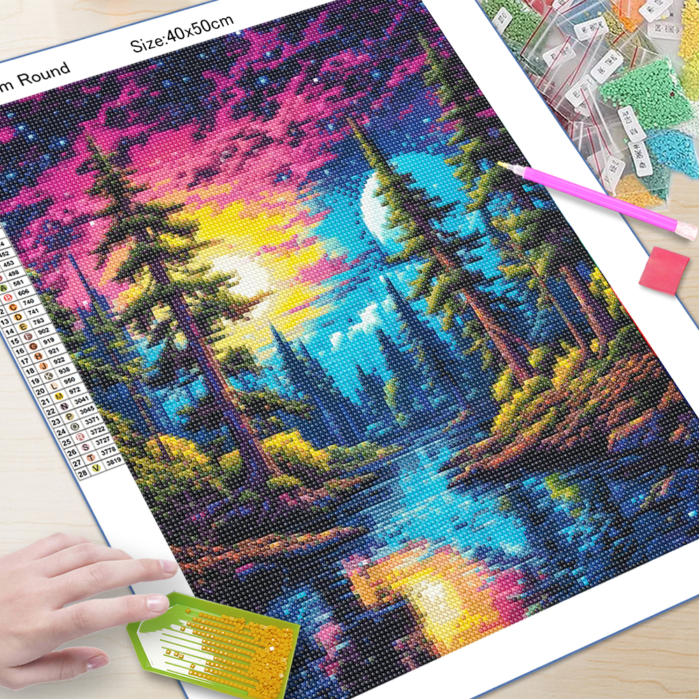 unframe 5D Diamond Art Paintin – Embroidery Kit Set recenzja i cena