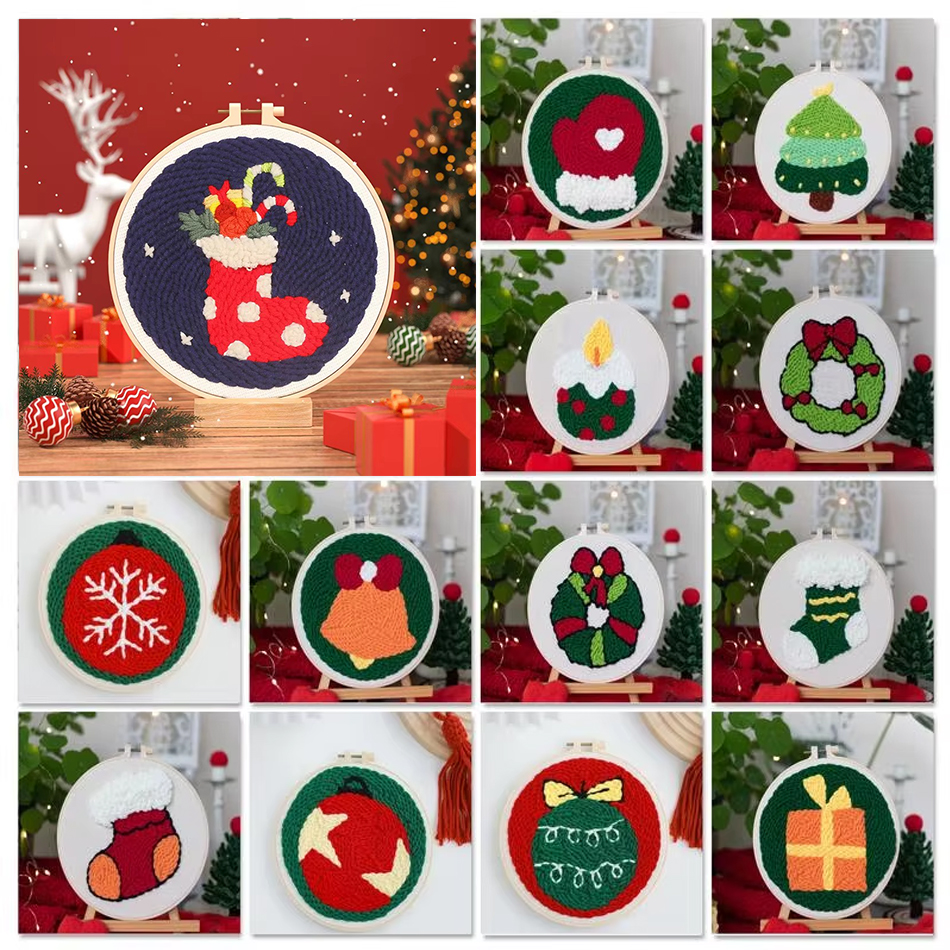 Punch Needle Embroidery Kit St – Embroidery Xmas Tree recenzja i cena