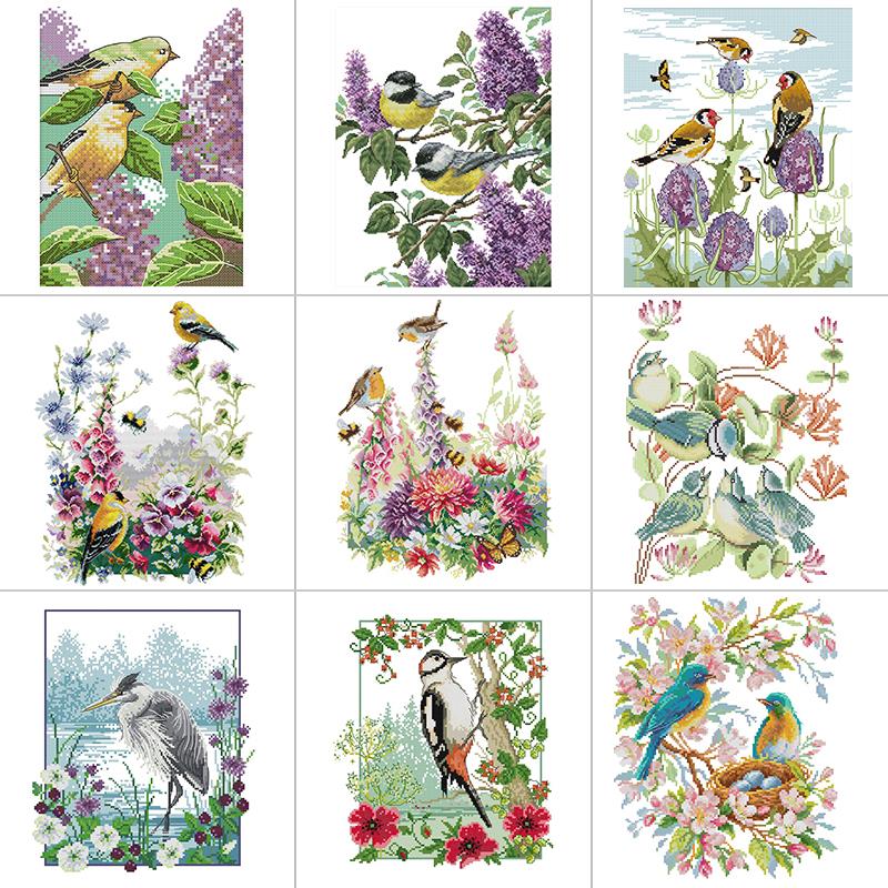 Birds and Flowers Series Joy S – Embroidery Job recenzja i cena