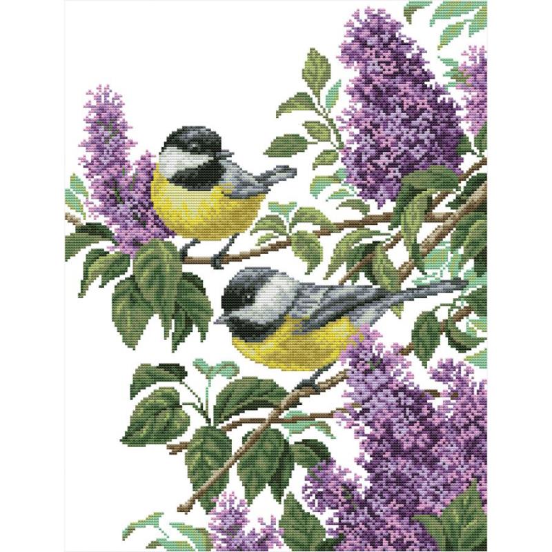 Birds and Flowers Series Joy S – Embroidery Job recenzja i cena