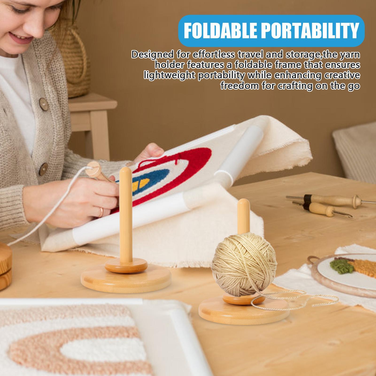Yarn Holder Knitting Yarn Wind – Embroidery Studio recenzja i cena