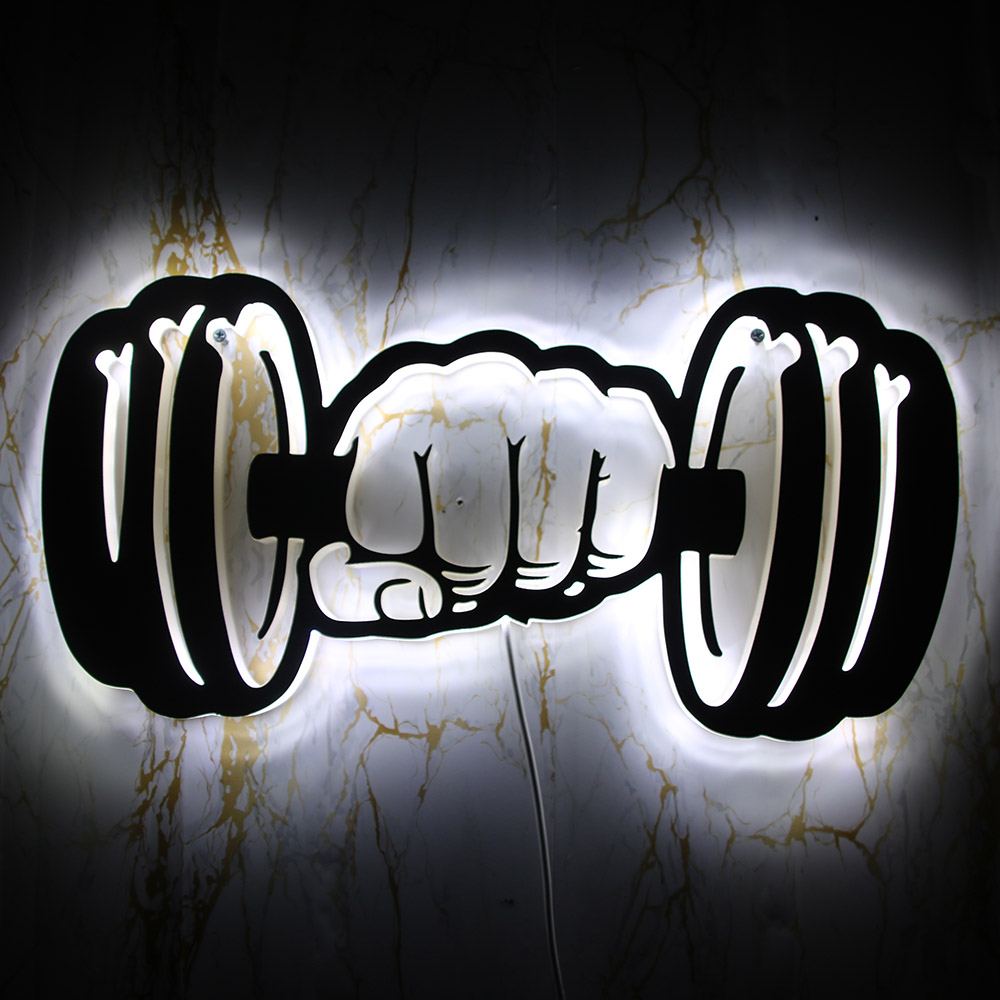Dumbbells Strength LED Wall Li – Embroidery Studio recenzja i cena