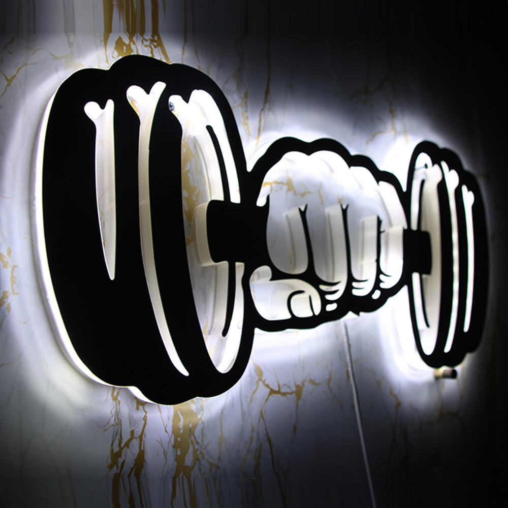 Dumbbells Strength LED Wall Li – Embroidery Studio recenzja i cena