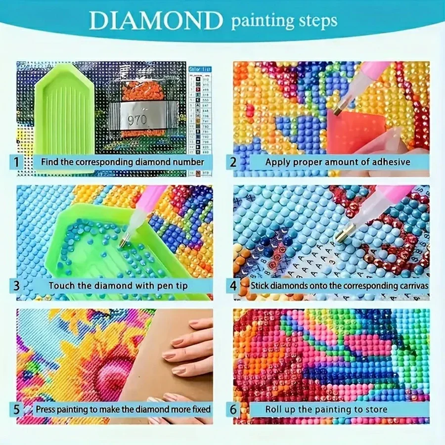 Cartoon Happy Old Couple 5D Fu – Embroidery Kit Set recenzja i cena