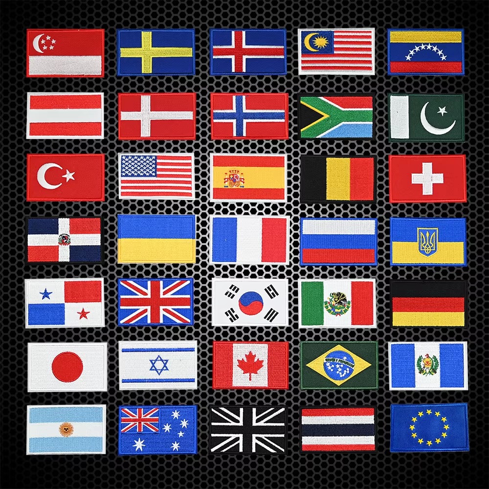 Embroidery Flag Patch US UK Ca – Embroidery Australia recenzja i cena