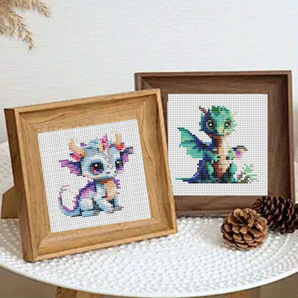 12Pcs Dragon Cross Stitch 11CT – Embroidery Job recenzja i cena