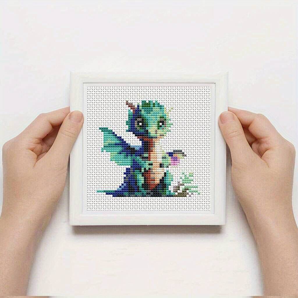 12Pcs Dragon Cross Stitch 11CT – Embroidery Job recenzja i cena