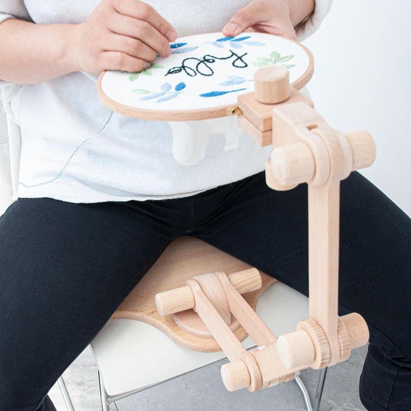 360 Degree Rotation Adjustable – Embroidery Hoop Stand recenzja i cena