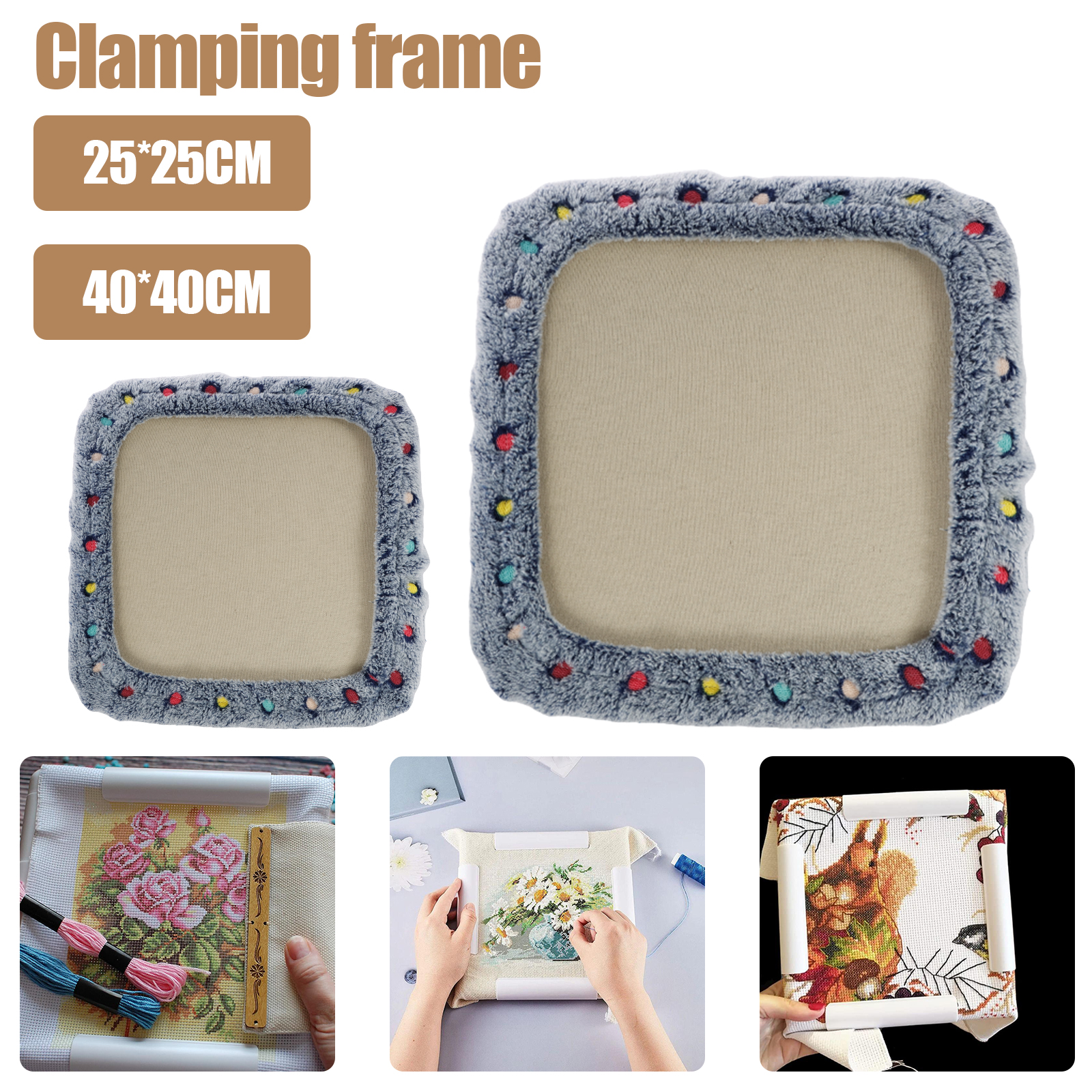 Punch Needle Frame Square Embr – Embroidery Hoop Stand recenzja i cena