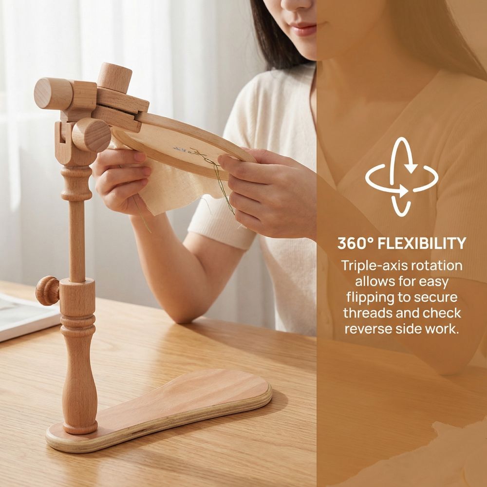 Portable Embroidery Hoops Stan – Embroidery Hoop Stand recenzja i cena