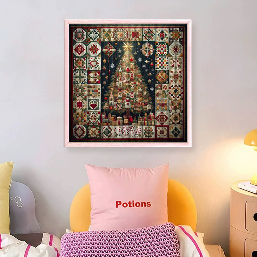 Full Embroidery Eco-cotton Thr – Embroidery Xmas Tree recenzja i cena