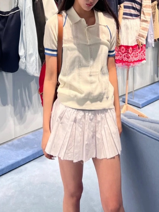 Summer New Women's Short Sleev – Embroidery Moisturizer recenzja i cena