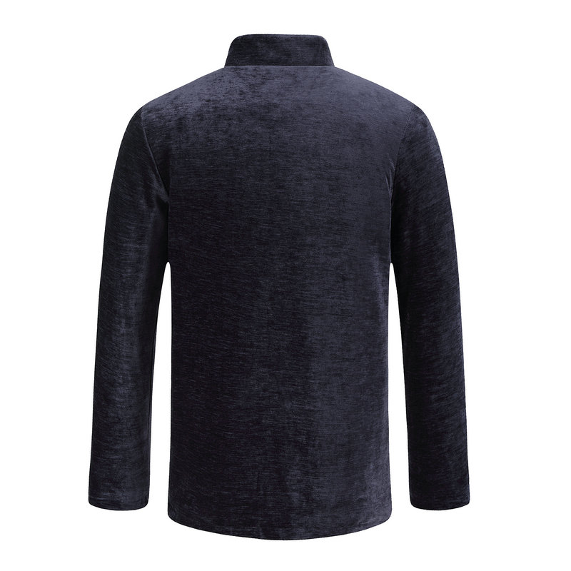 Men Velvet Fleece Lined Jacket – Embroidery Online Design recenzja i cena