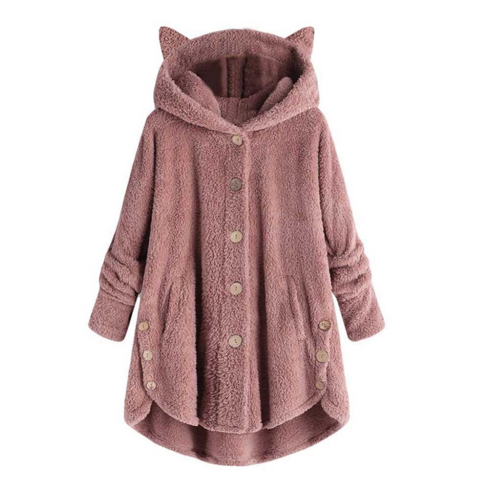 Cat's Ears Women Hoodie Plus W – Embroidery Zip Up Hoodie recenzja i cena