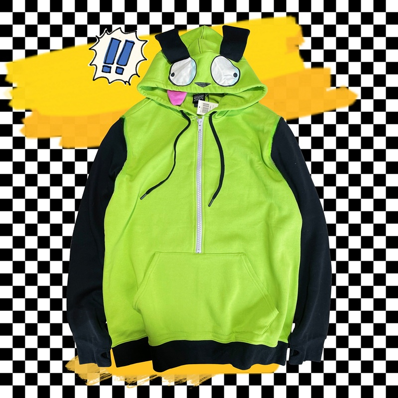 Anime Invader Cosplay Costume  – Embroidery Zip Up Hoodie recenzja i cena