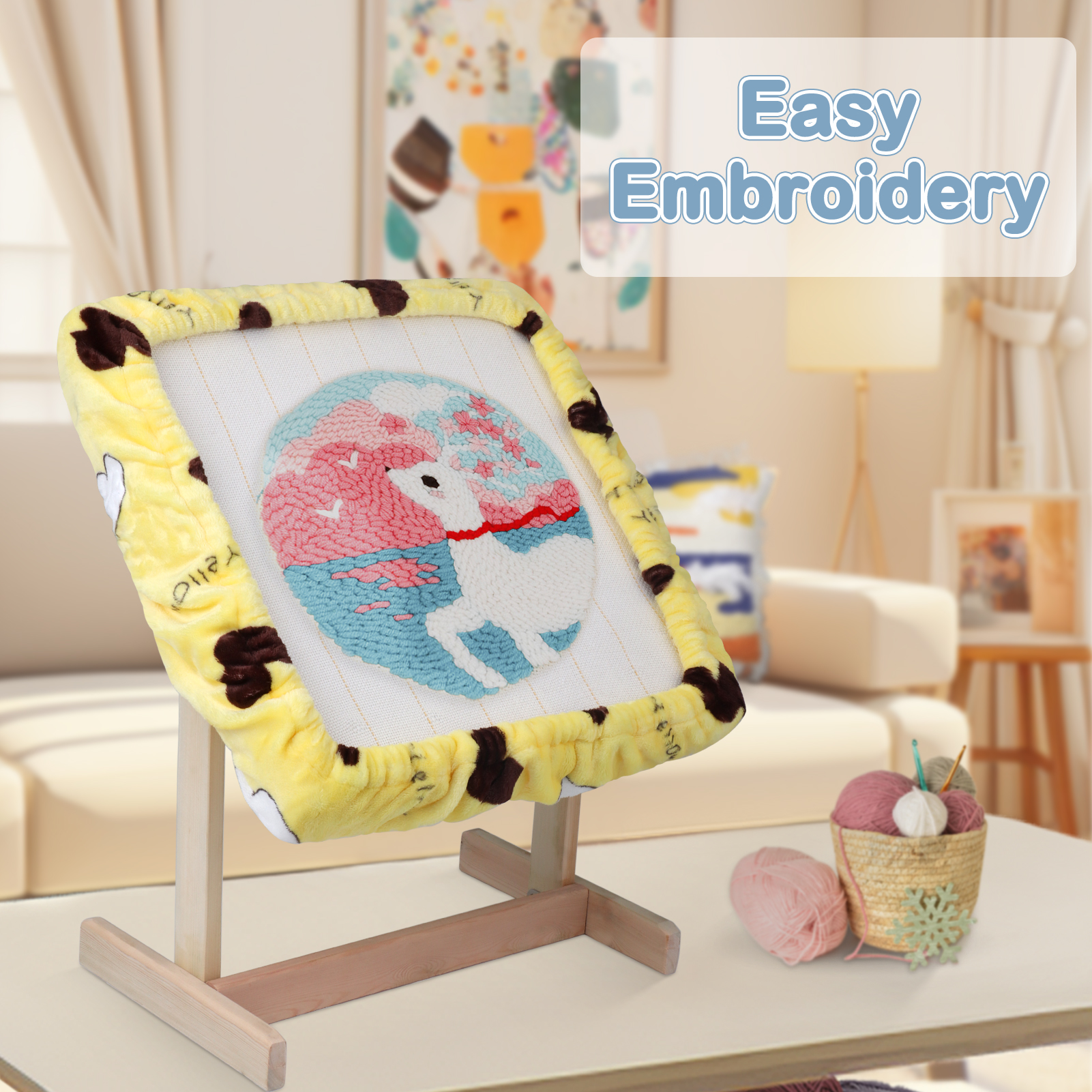 30cm/40cm Square Embroidery Ho – Embroidery Hoop Stand recenzja i cena