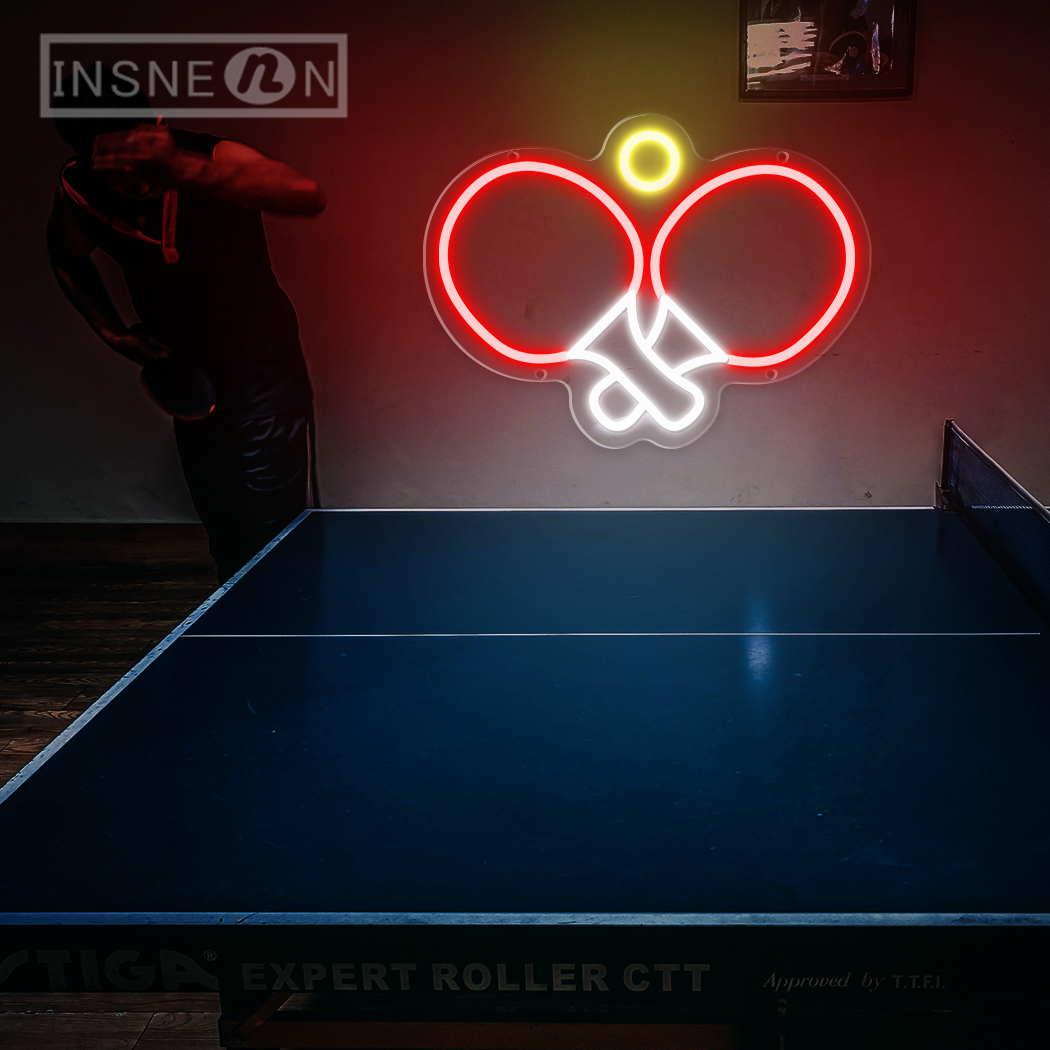 Table Tennis Neon Signs LED Co – Embroidery Studio recenzja i cena