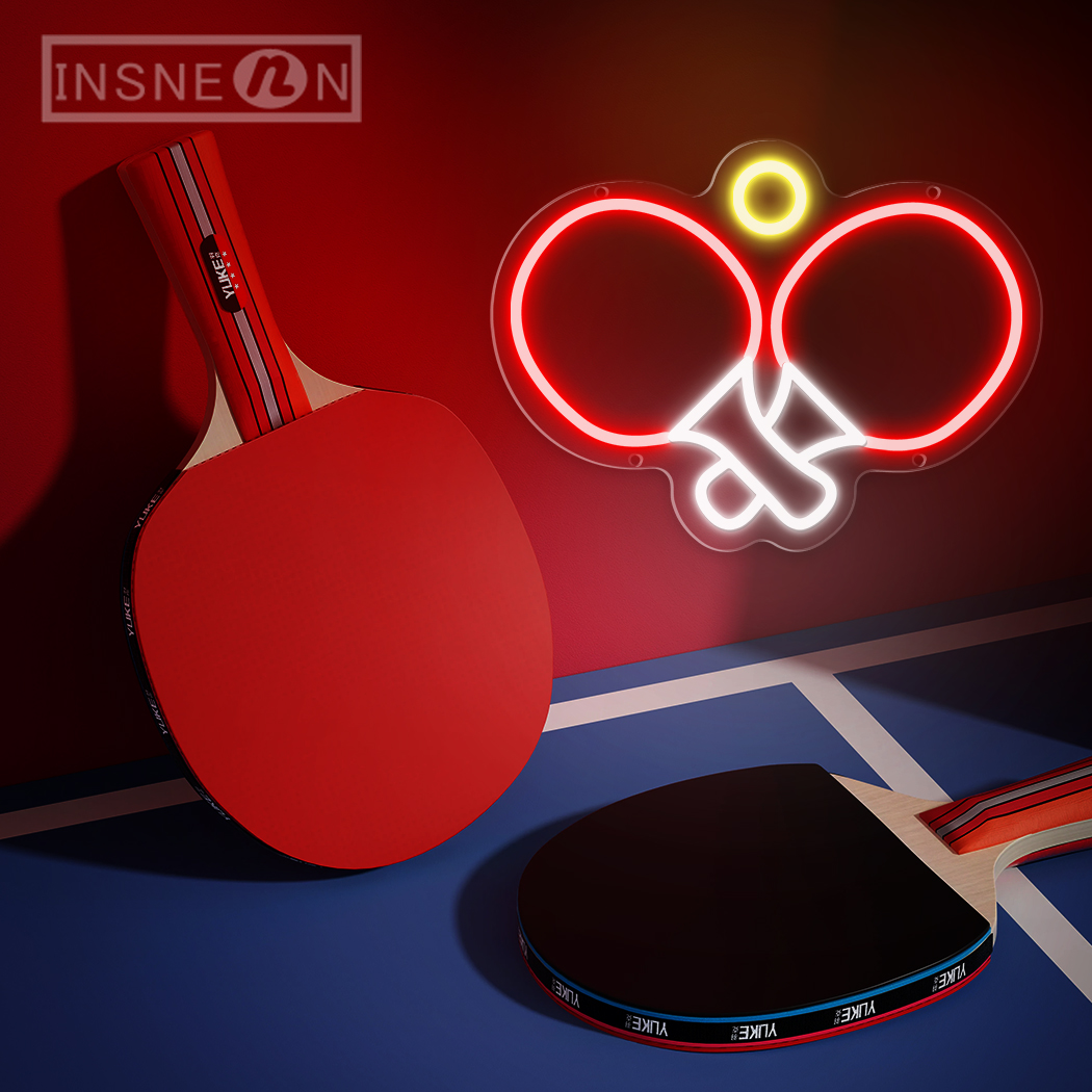 Table Tennis Neon Signs LED Co – Embroidery Studio recenzja i cena