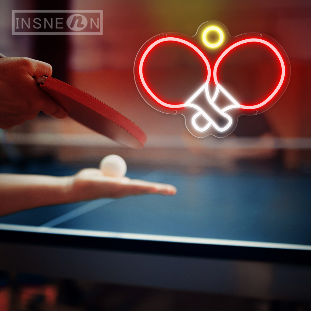 Table Tennis Neon Signs LED Co – Embroidery Studio recenzja i cena