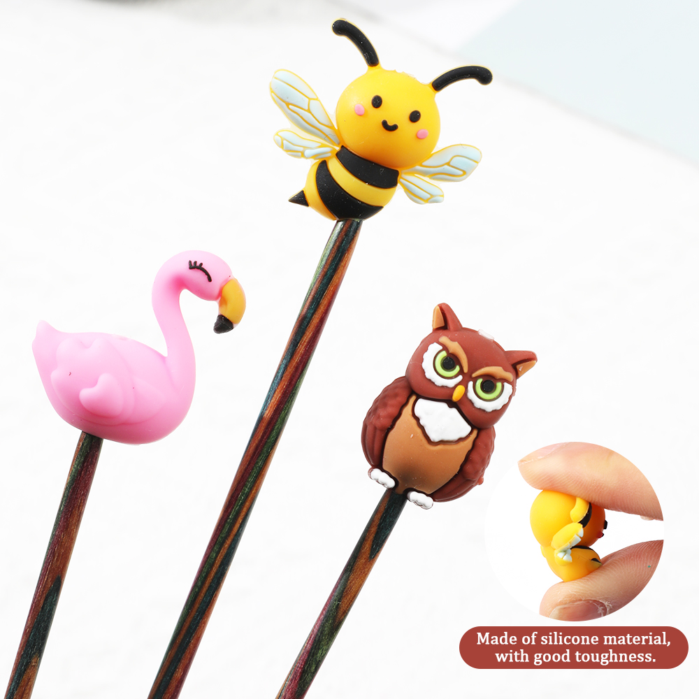 Knitting Needle Stoppers Needl – Embroidery Quilt Cover recenzja i cena