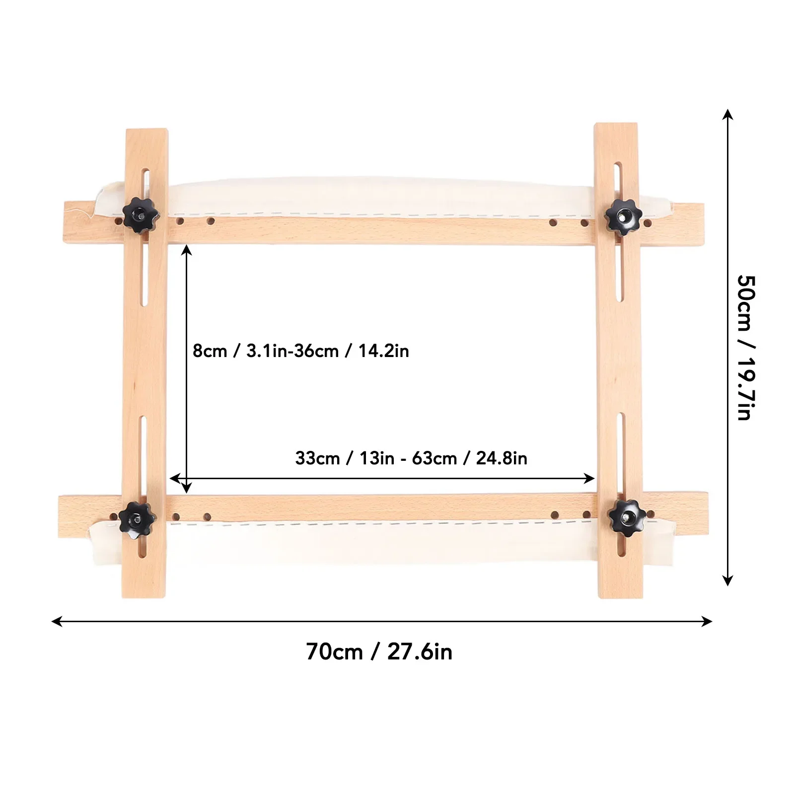 Needlepoint Stretcher Frame Re – Embroidery Paper recenzja i cena