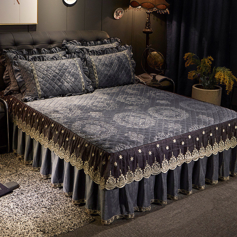 AI WINSURE-Embroidery Lace Vel – Embroidery Quilt Cover recenzja i cena