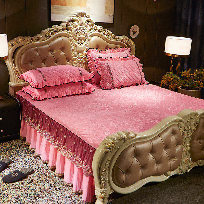 AI WINSURE-Embroidery Lace Vel – Embroidery Quilt Cover recenzja i cena
