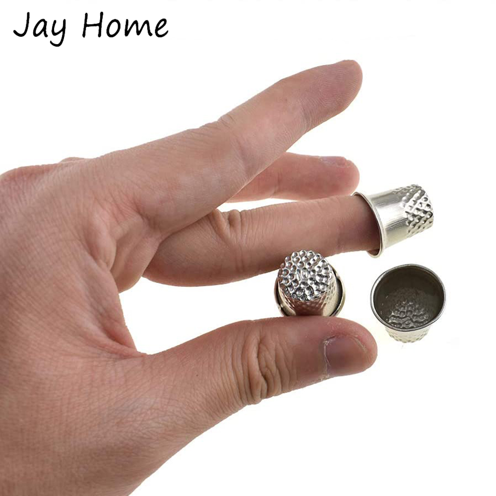 5/10Pcs Silver Sewing Thimbles – Embroidery Quilt Cover recenzja i cena