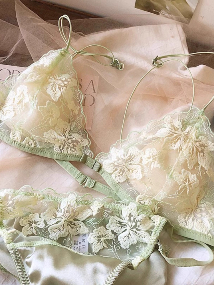 French Niche Lingerie Set Embr – Embroidery Australia recenzja i cena