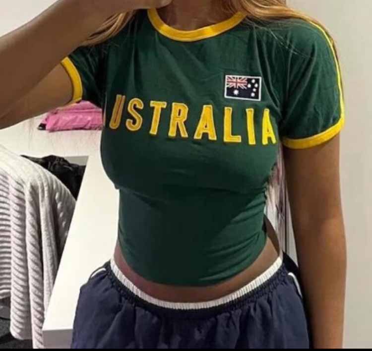 Grunge T-shirts Sexy Slim Girl – Embroidery Australia recenzja i cena