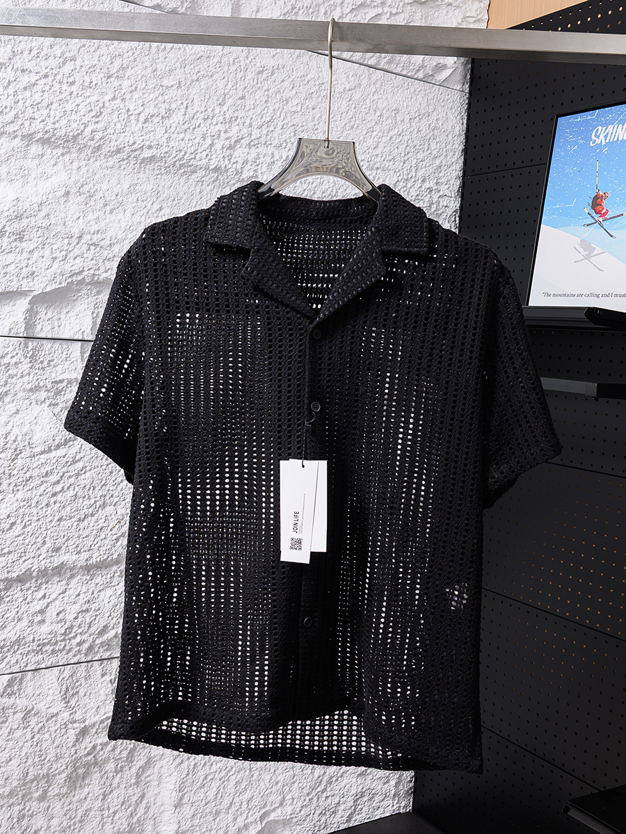 Men's Loose Casual Summer Shir – Embroidery Moisturizer recenzja i cena