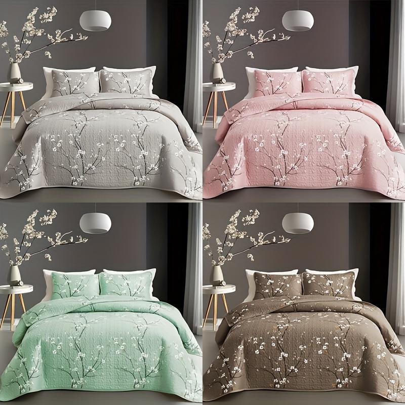 us2/3pcs Multicolour Tree Bran – Embroidery Quilt Cover recenzja i cena