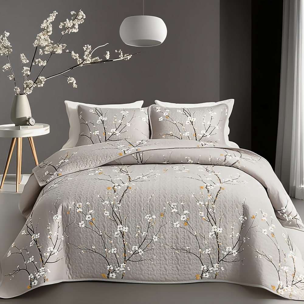 us2/3pcs Multicolour Tree Bran – Embroidery Quilt Cover recenzja i cena