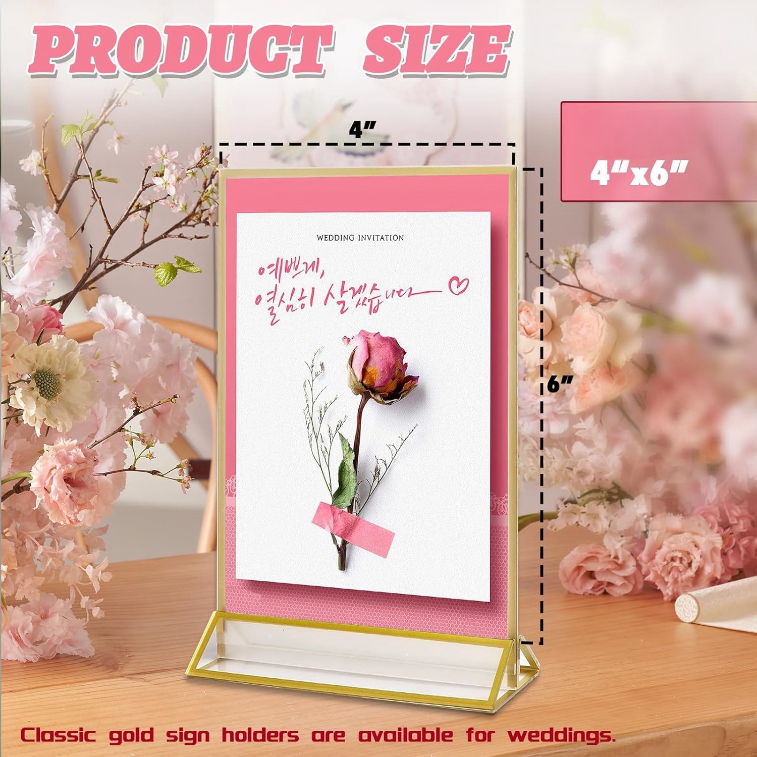 4x6inch Acrylic Sign Holder Wi – Embroidery Studio recenzja i cena