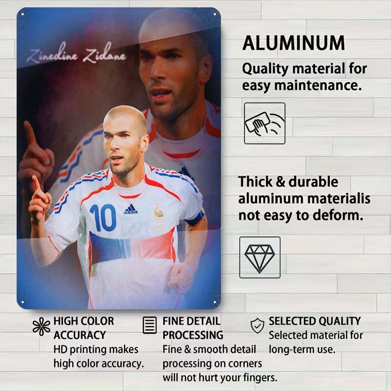 Zinedine Zidane Poster Footbal – Embroidery Studio recenzja i cena