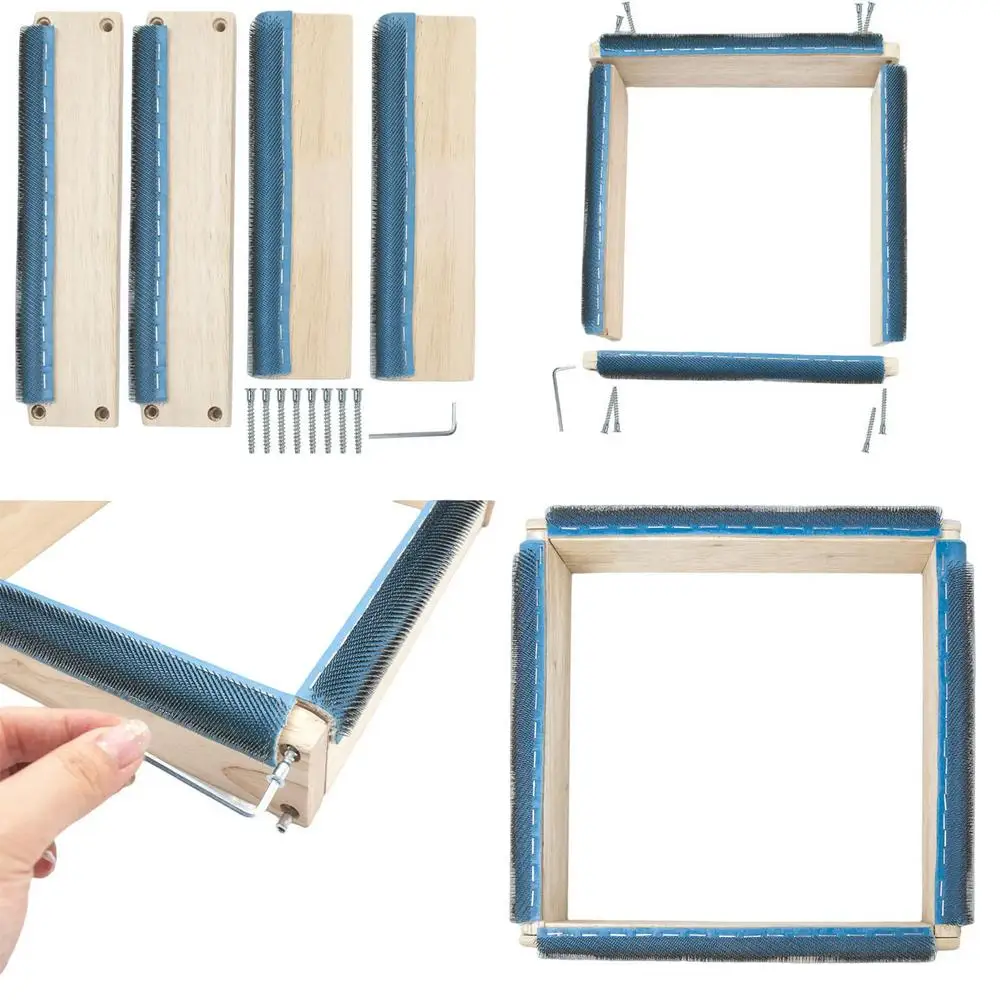 Punch Needle Frame Square Embr – Embroidery Hoop Stand recenzja i cena