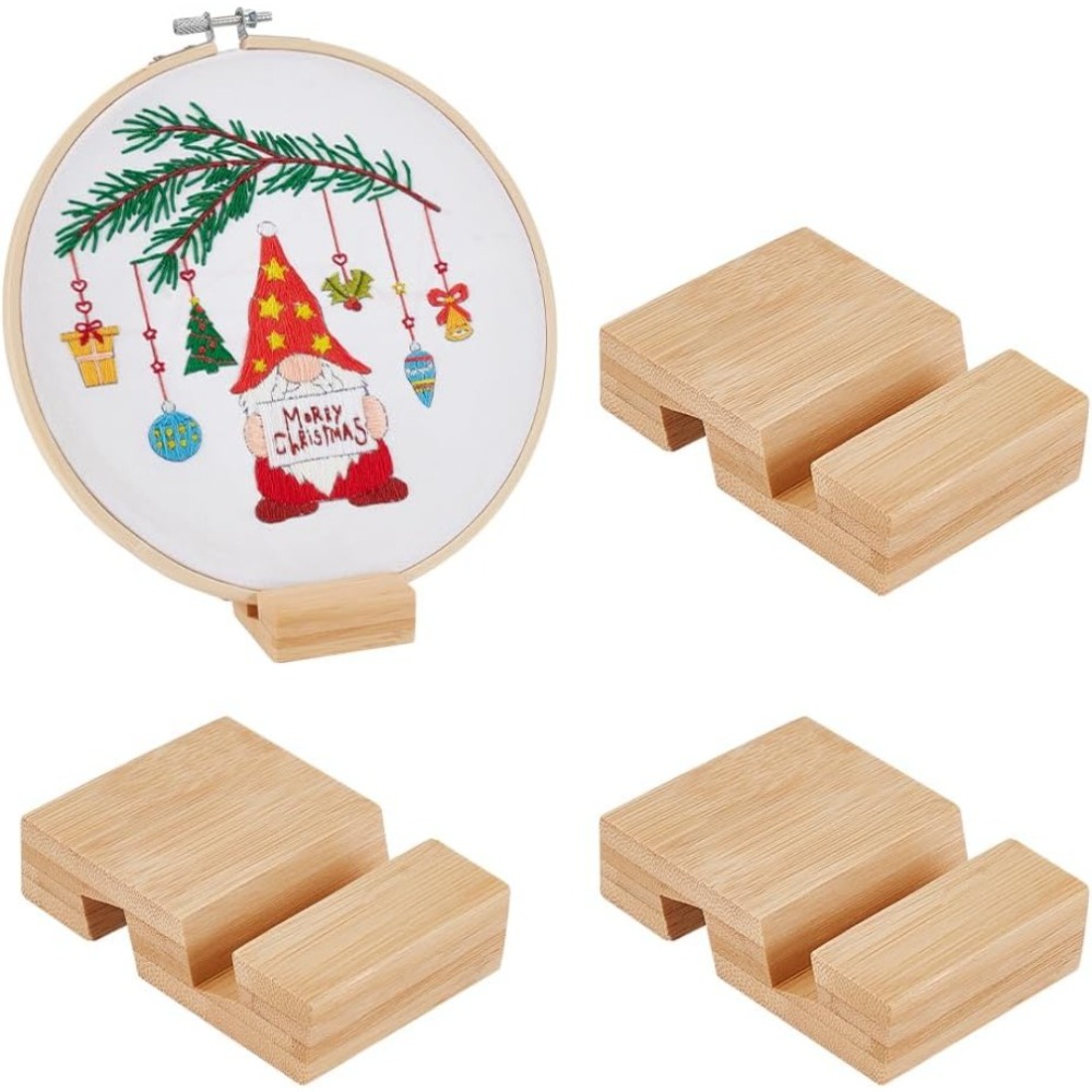 4Pcs Embroidery Hoop Wooden Ba – Embroidery Hoop Stand recenzja i cena