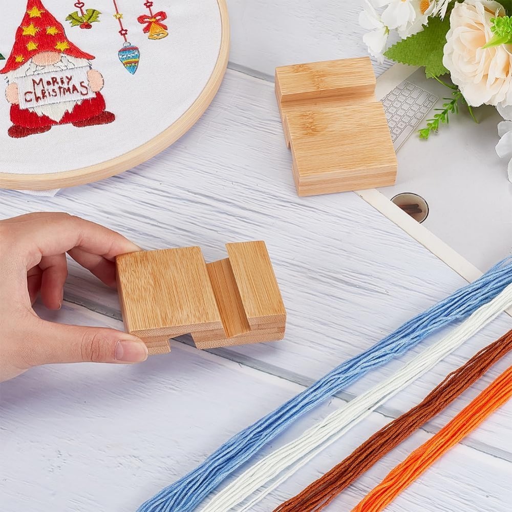 4Pcs Embroidery Hoop Wooden Ba – Embroidery Hoop Stand recenzja i cena