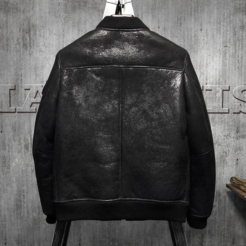 Denny&Dora Men's Shearling Coa – Embroidery Australia recenzja i cena