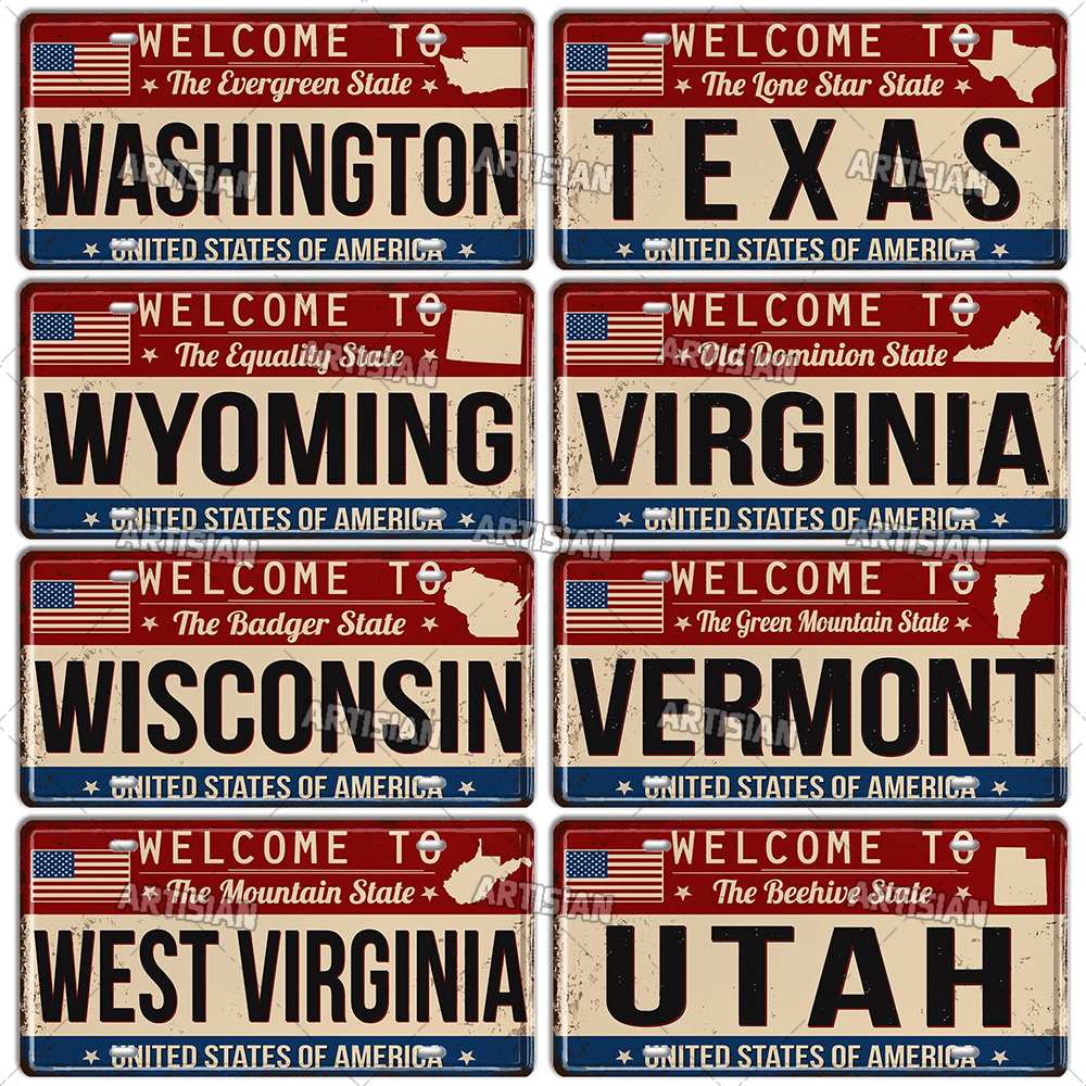 Artisian USA US License Plate  – Embroidery Studio recenzja i cena
