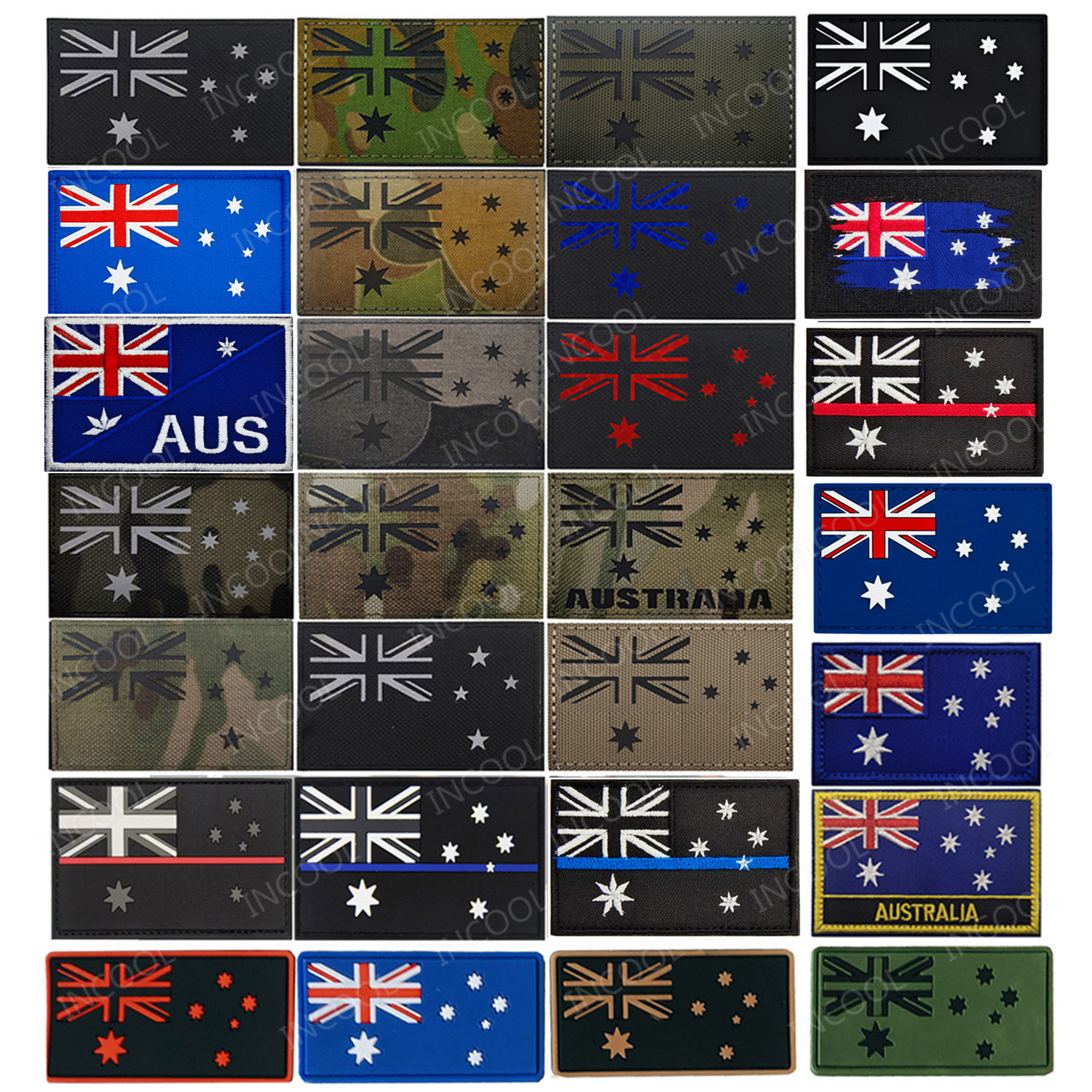Australia Flags IR Reflective  – Embroidery Australia recenzja i cena