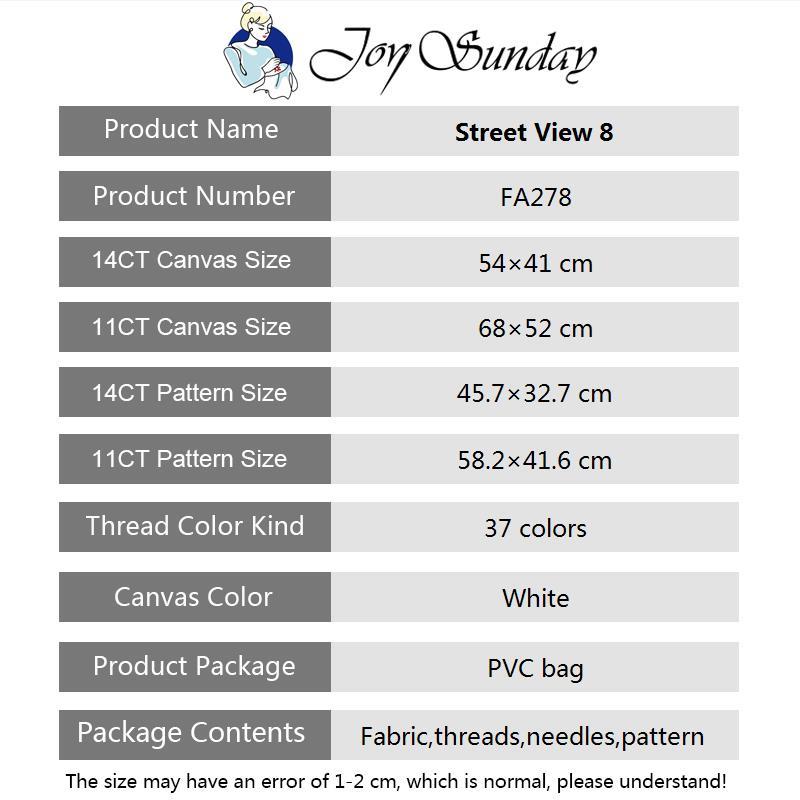 Street View Joy Sunday Cross S – Embroidery Job recenzja i cena