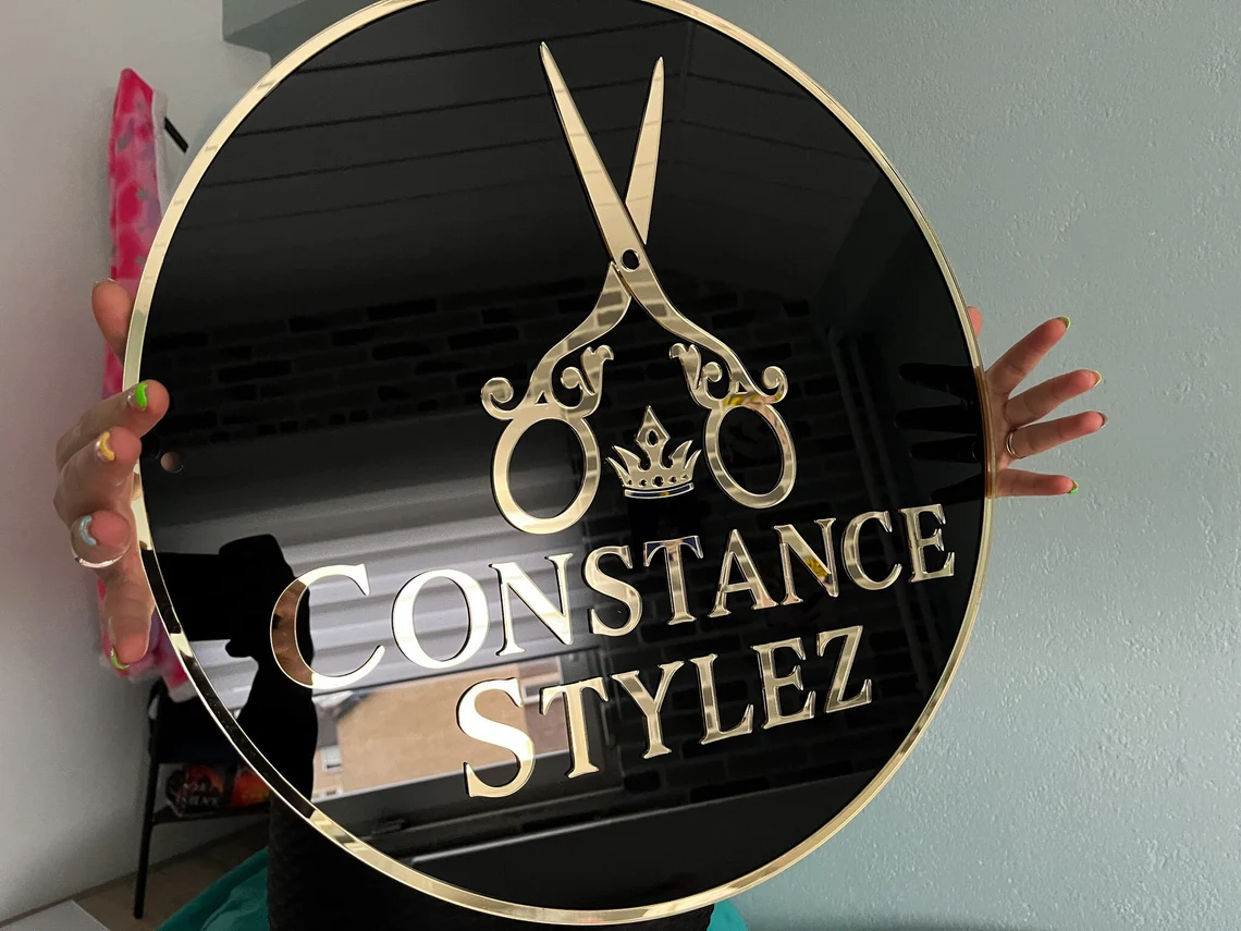 Business Logo Custom Sign Acry – Embroidery Studio recenzja i cena