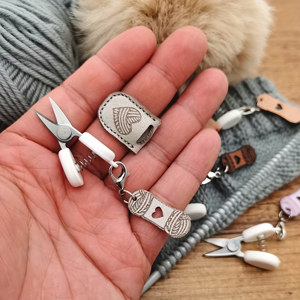 1Pc Mini Yarn Scissors Set, Th – Embroidery Quilt Cover recenzja i cena