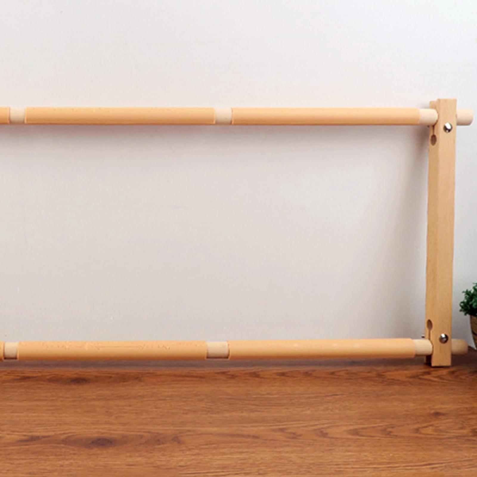 Beech Embroidery Scroll Frame  – Embroidery Hoop Stand recenzja i cena